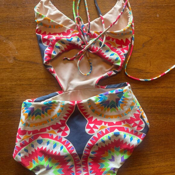 Mara Hoffman One Piece Monokini XS - Picture 2 of 6